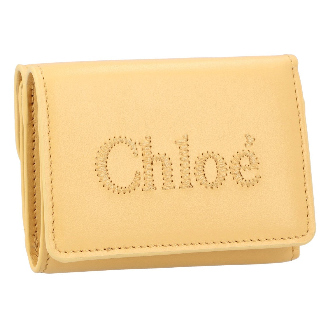 Chloé Tri-Fold Wallet Sense Yellow