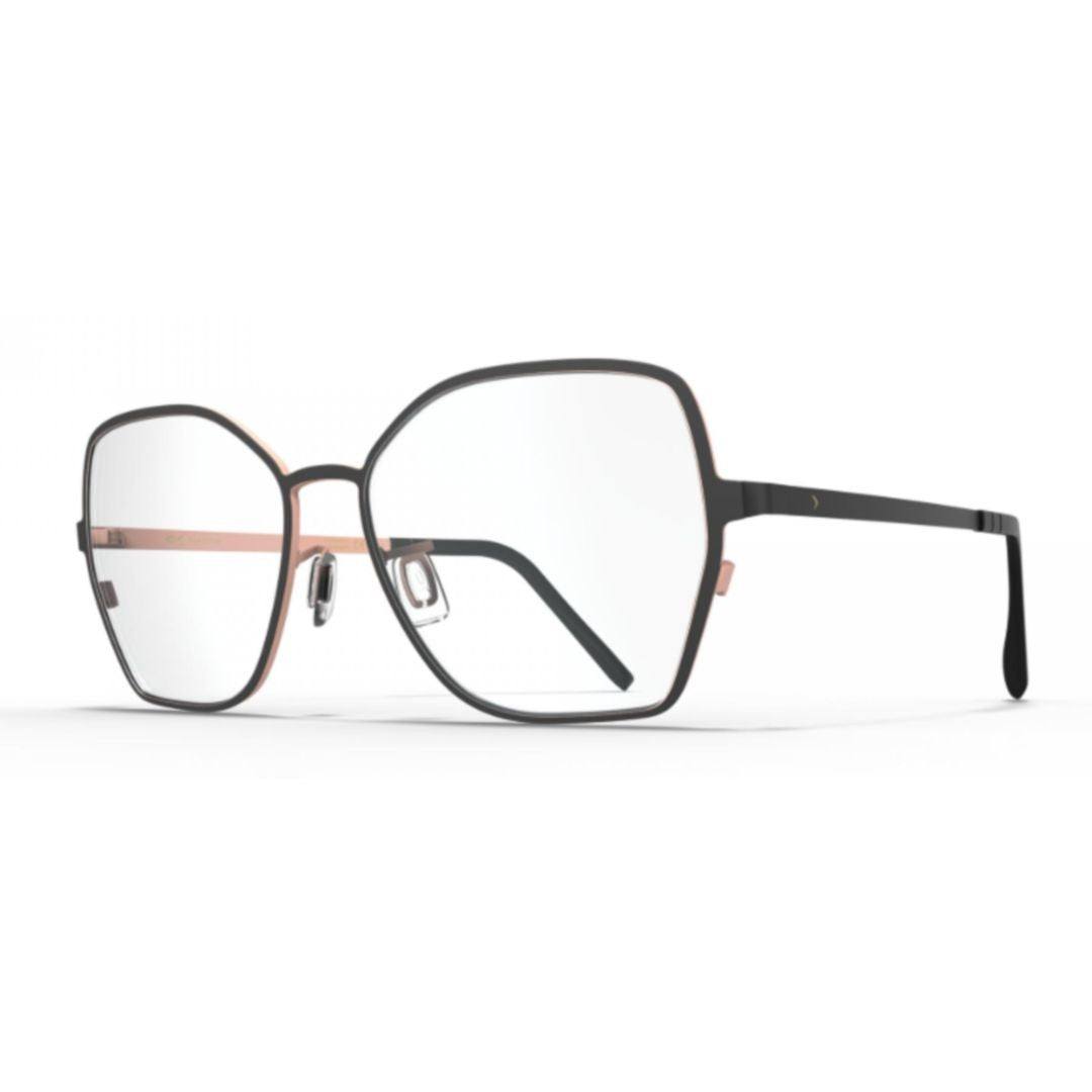 Blackfin Bf1082 Antigua Geometric Frame Eyeglasses With Black