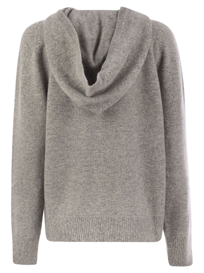 Vanisé Cashmere Hooded Sweater