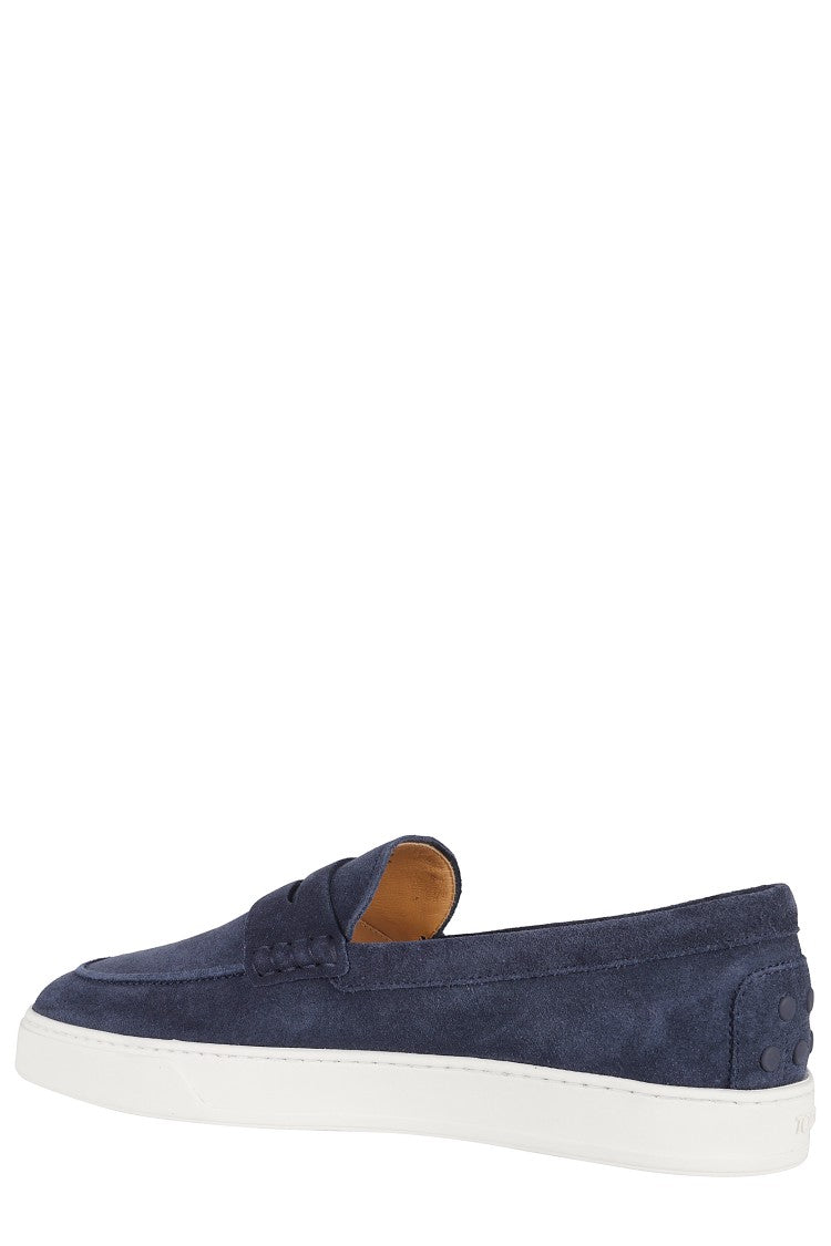 Tod's Suede Moccasin - Blue