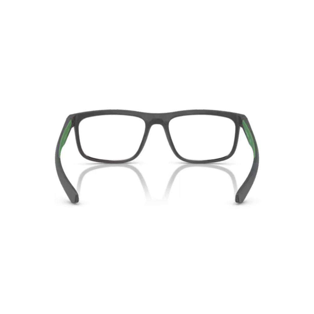 Emporio Armani 0Ea3246 Rectangular Eyeglass Frames With Matte Black Finish
