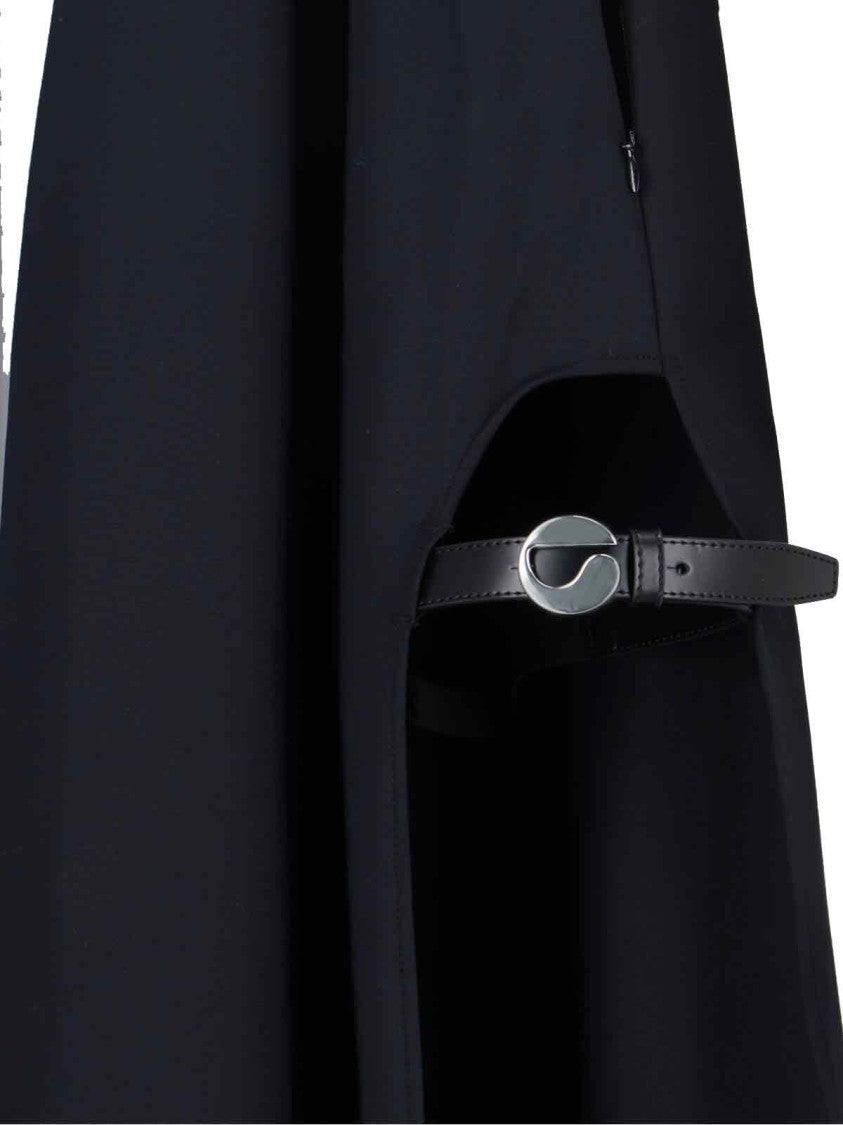 Coperni "Garter" Maxi Dress Black