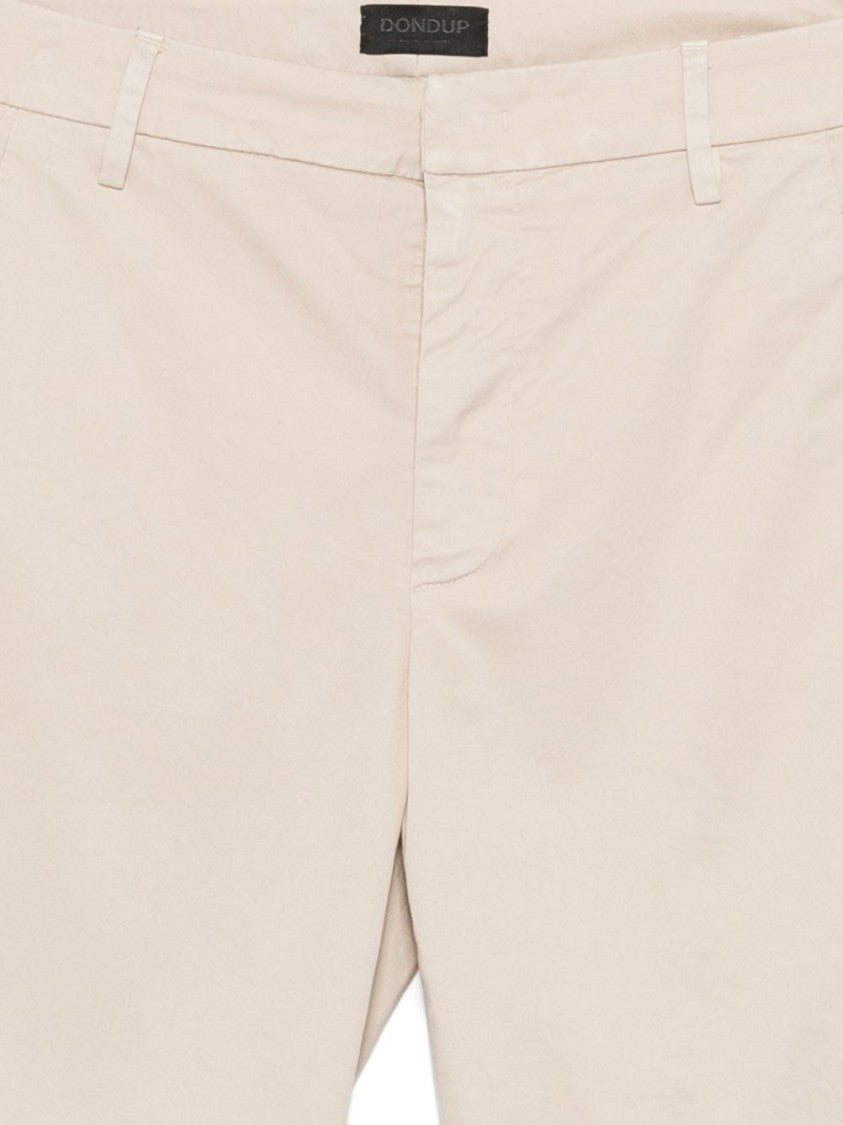 Dondup Oatmeal Beige Concealed Closure Jeans