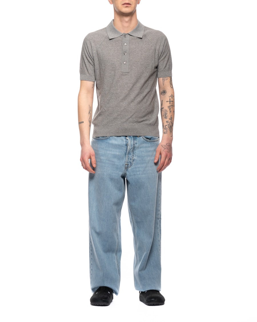 Nine In The Morning Refined Light Blue Boyfriend Jeans