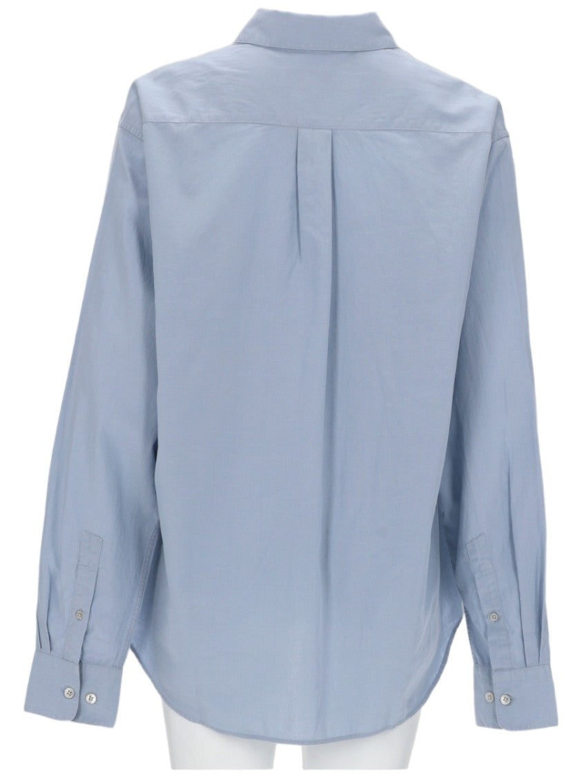 Our Legacy Forever Relaxed-Fit Blue Tencel-Cotton Shirt