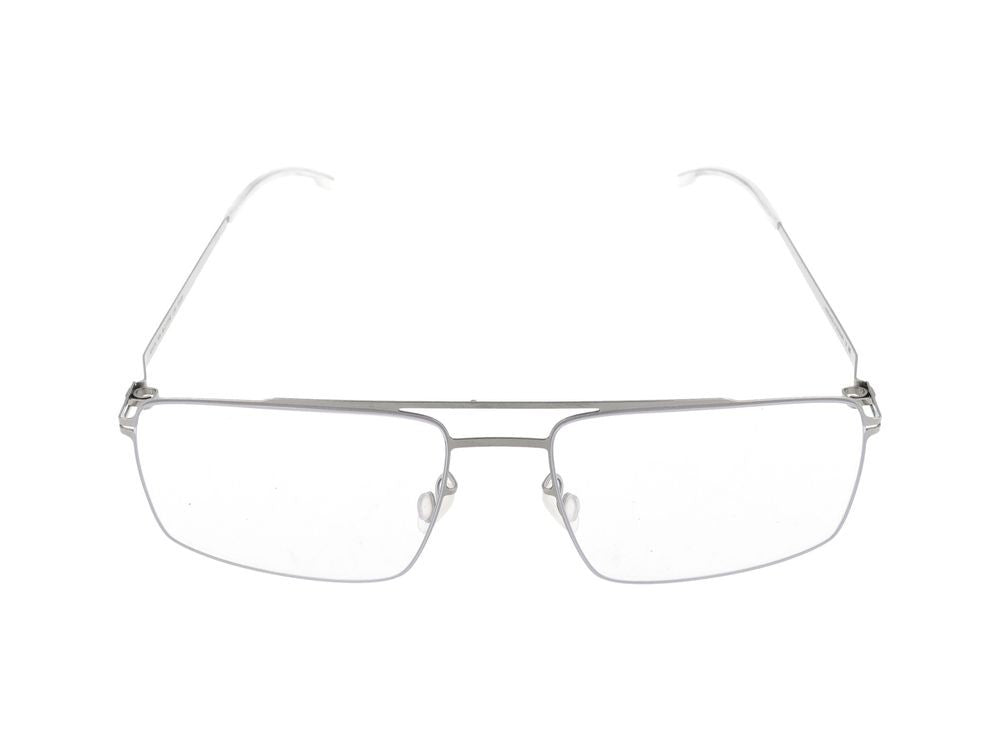Mykita Minimalist Shiny Silver Acetate-Titanium Optical Glasses