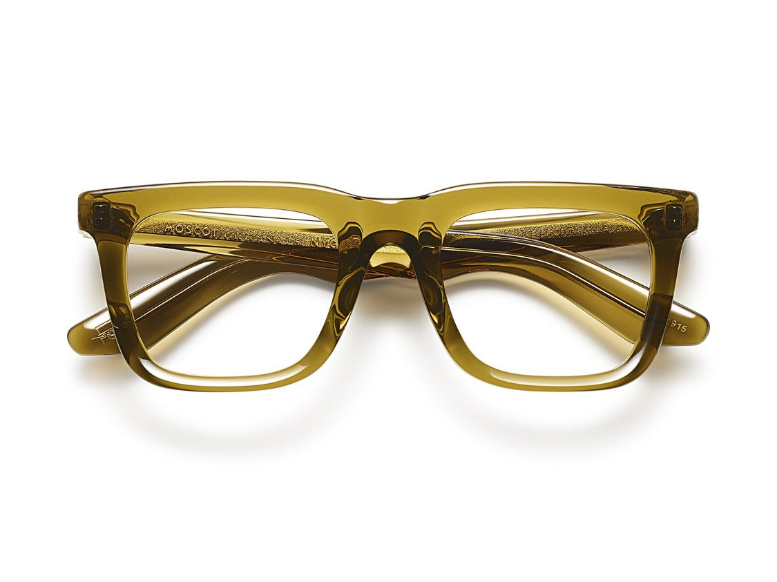Moscot Olive Or-Riz-O Translucent Acetate Eyeglasses