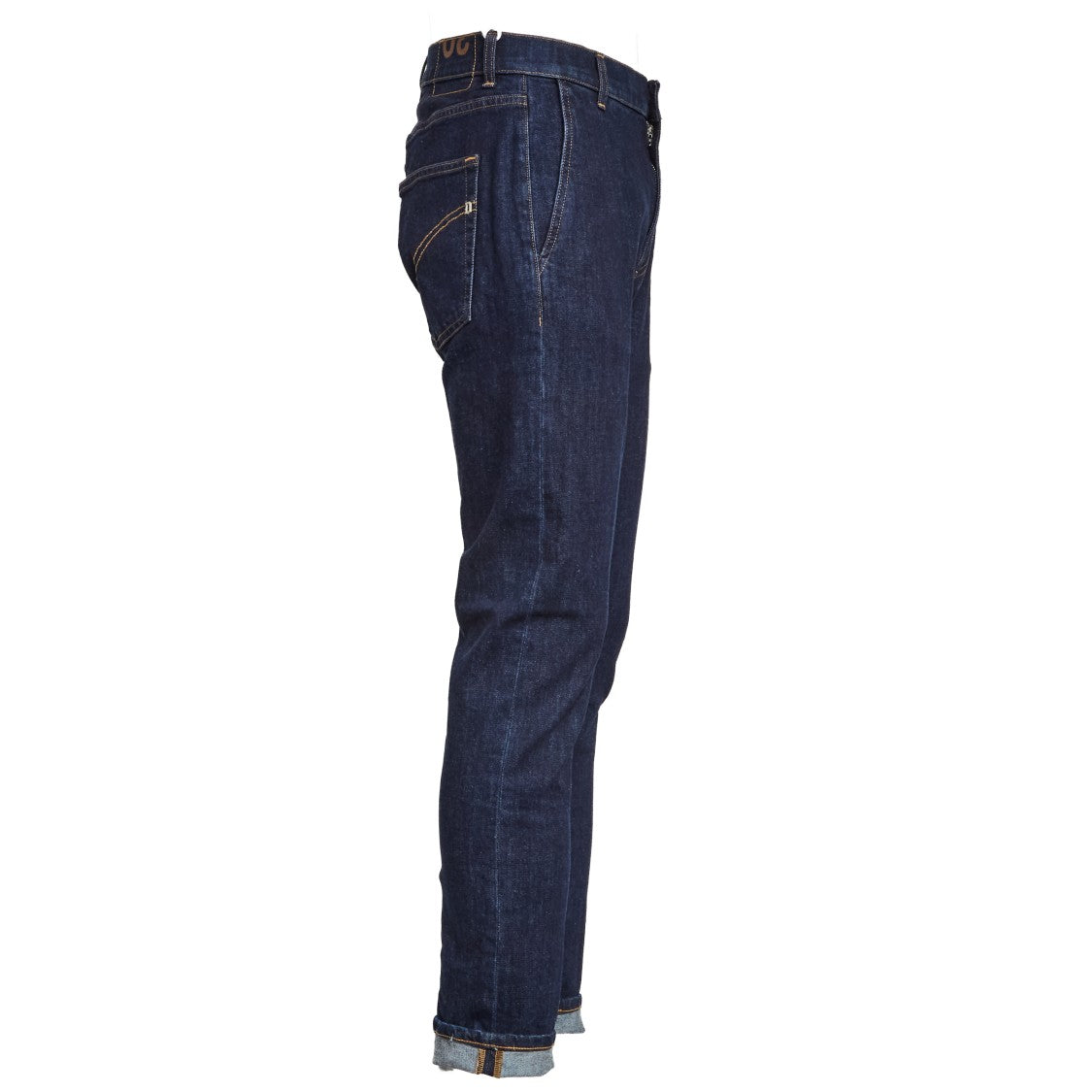 Dondup Carrot Fit Denim Jeans With Contrast Stitching