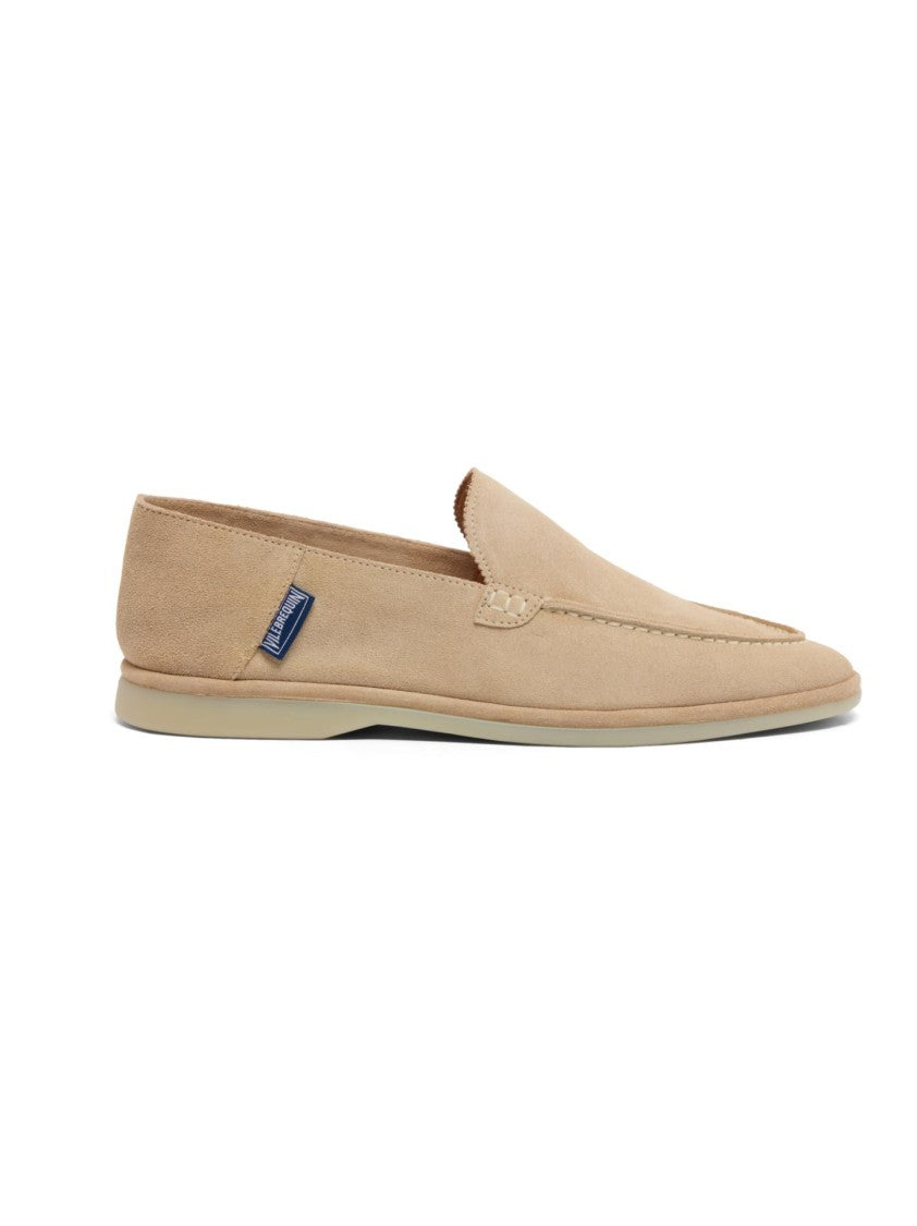 Vilebrequin Slip-On Suede Loafers With Embossed Logo
