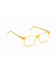 Moli@Limo Vibrant Yellow And Orange Rectangular Optical Frames