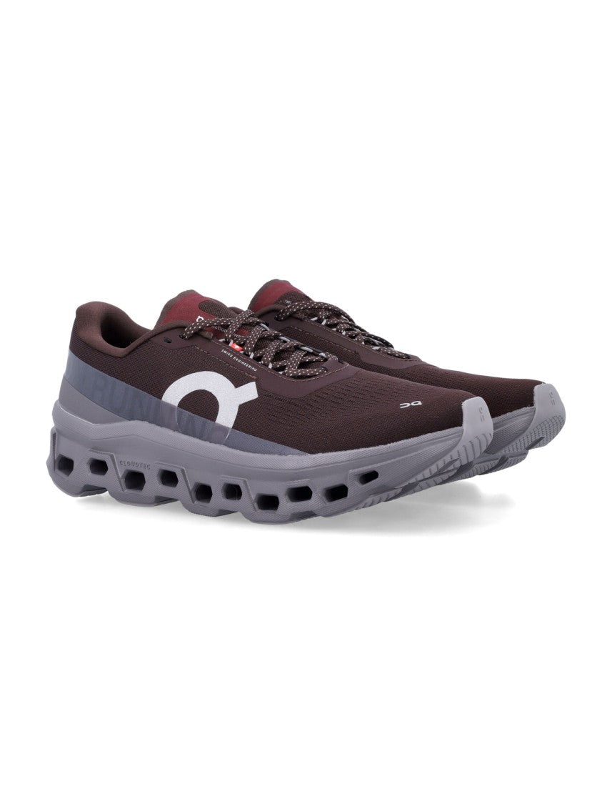On Running Burgundy Cloudmonster 1 Sneakers