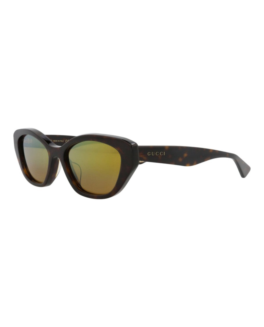 Gucci Cat Eye-Frame Recycled Acetate Sunglasses