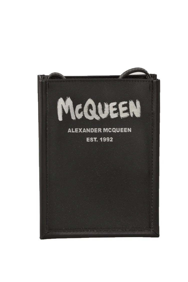 Alexander Mcqueen Polyester Pouch Bag - Black