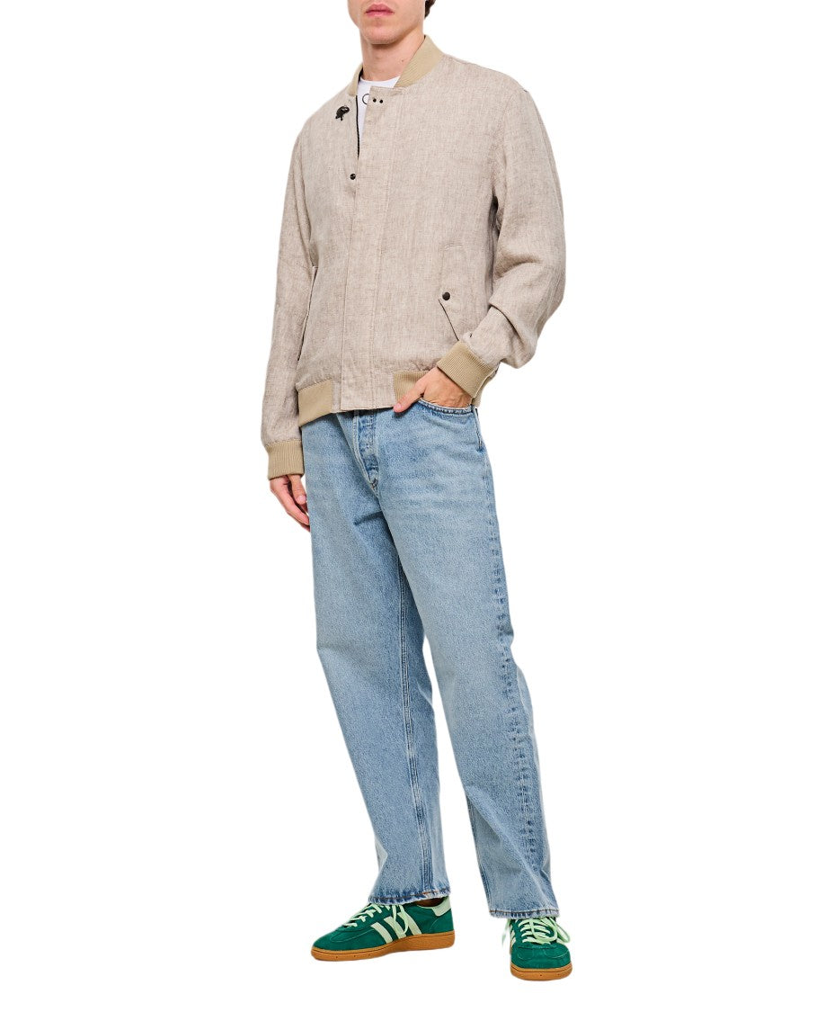 Fay Fay Bomber Jacket With Hook
