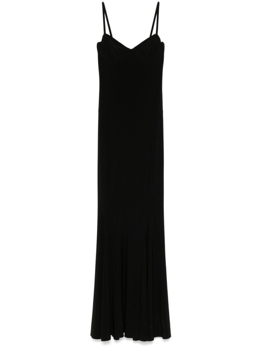 Norma Kamali Fitted Dress With Sweetheart Neckline