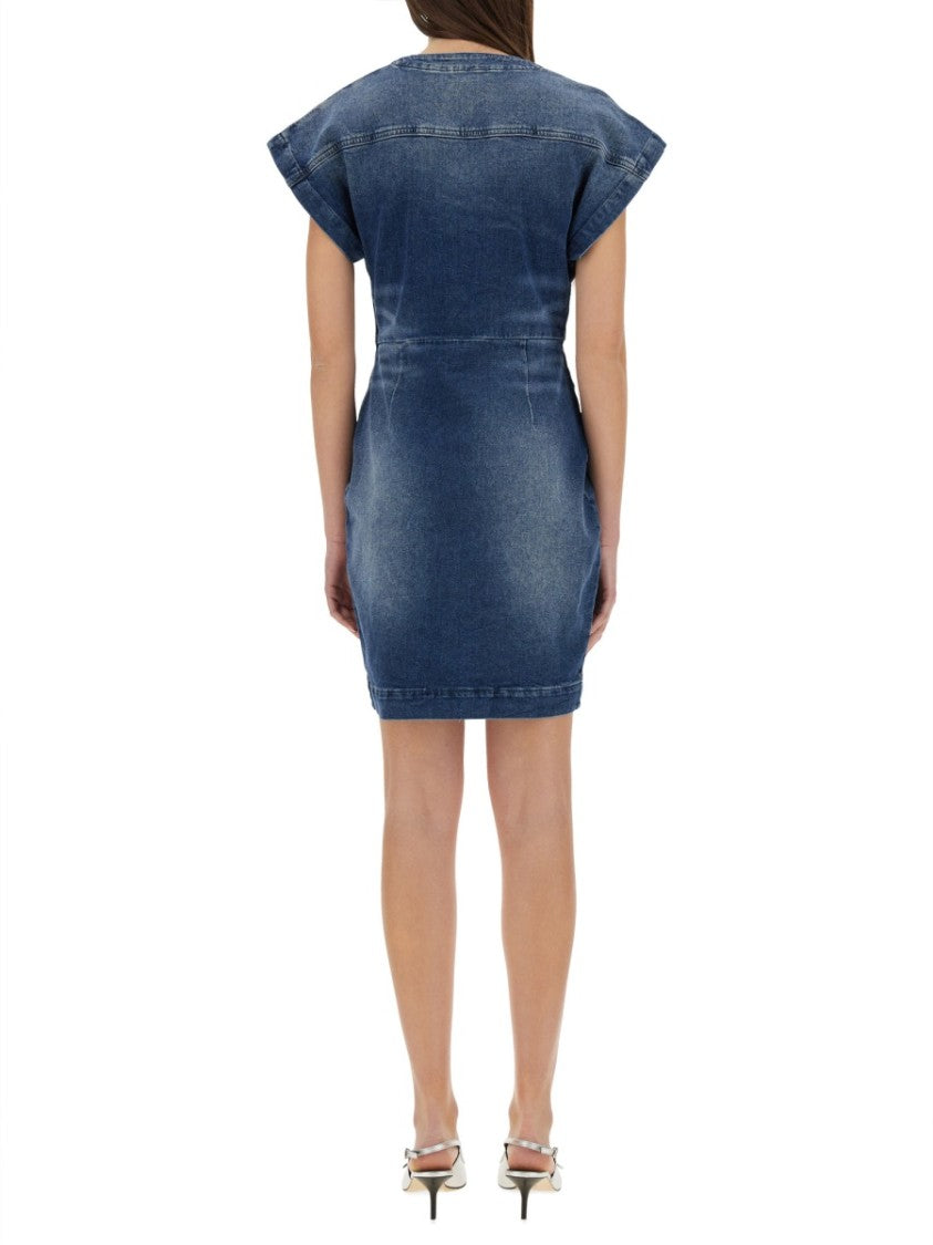 Moschino Slim Fit Denim Dress