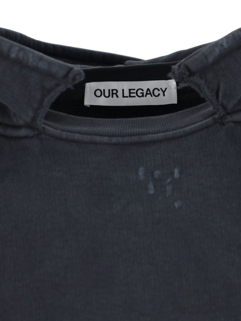 Our Legacy "Destroyed" Hoodie – Grey