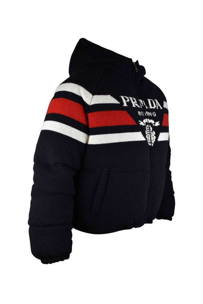Prada Padded Wool And Cashmere Down Jacket