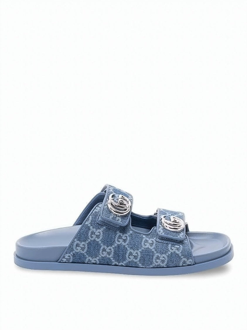 Gucci Padded Black Slide Sandals