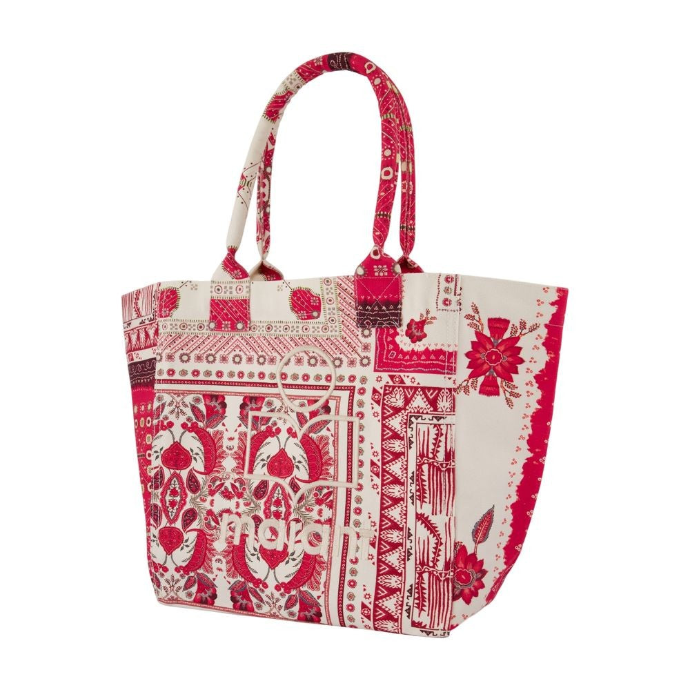 Isabel Marant Small Yenky Ge Shopper Bag - Cotton - Red