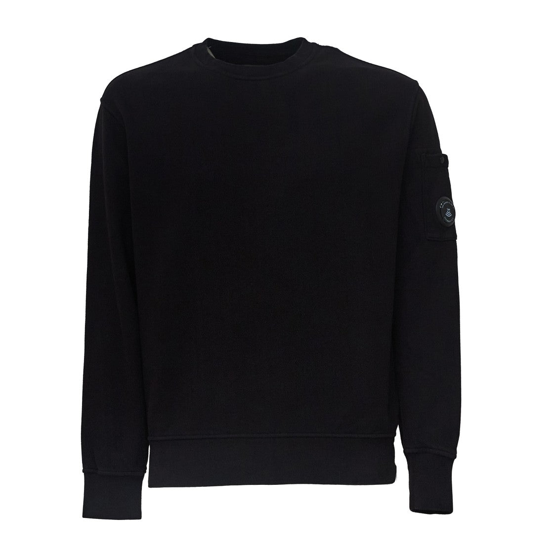 C.P. Company Brushed Emerized Diagonal Fleece Crewneck Sweatshirt