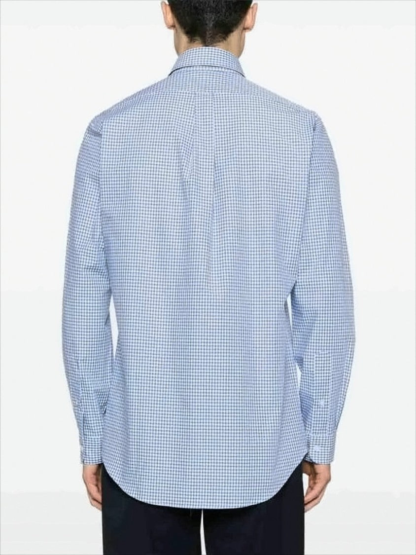 Polo Ralph Lauren Classic Checkered Long-Sleeve Shirt With Tailored Fit