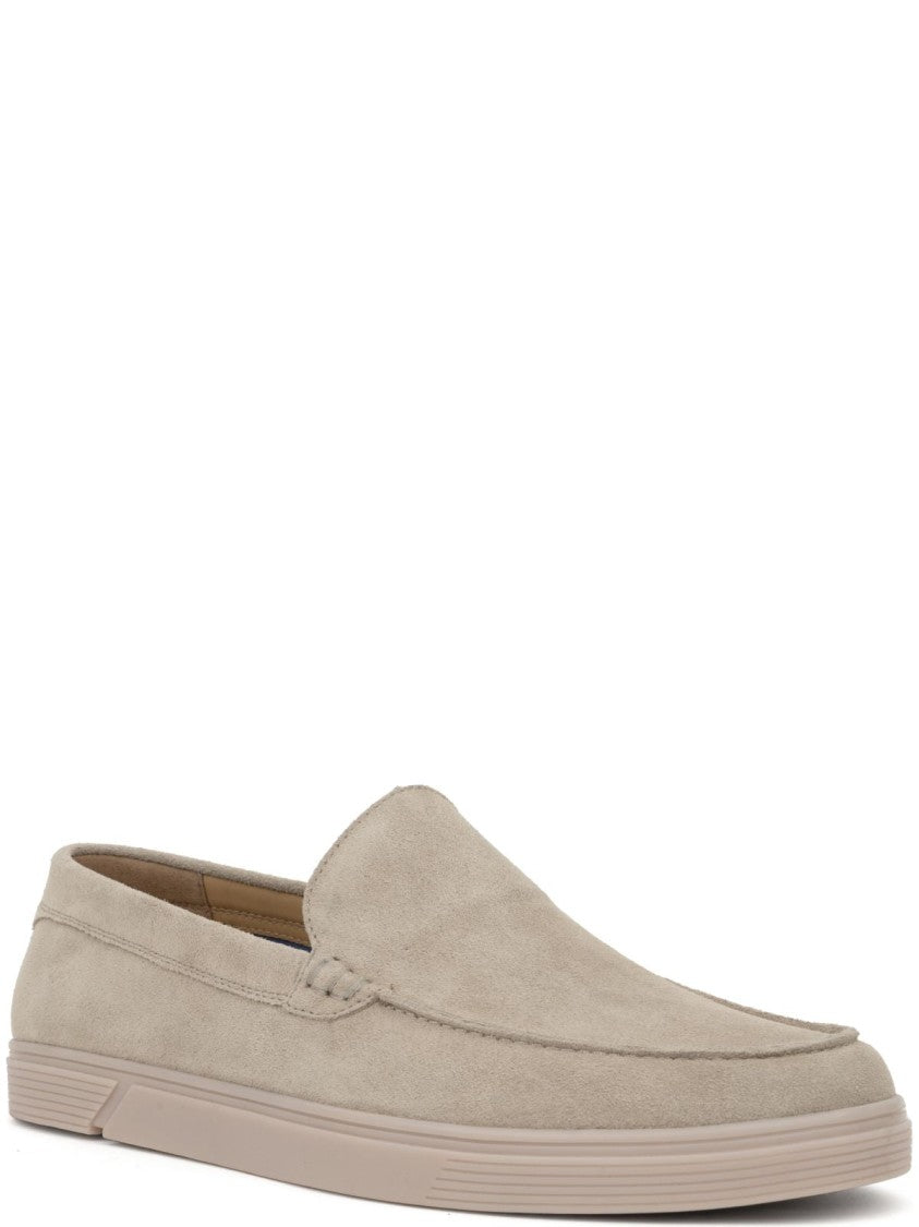 Sergio Moretti Suede Flat Shoes With Comfortable Rubber Sole