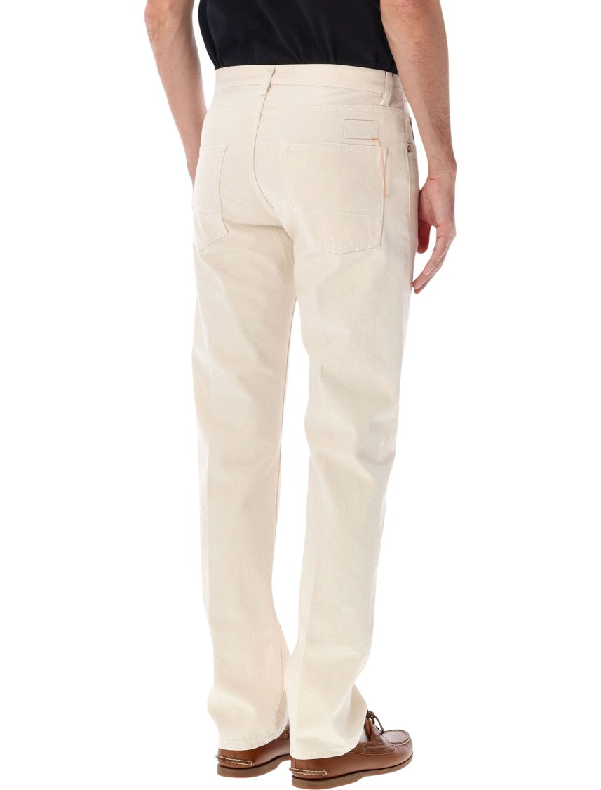 Fortela Mid-Rise Tailored Regular Fit Super John Five-Pocket Jeans