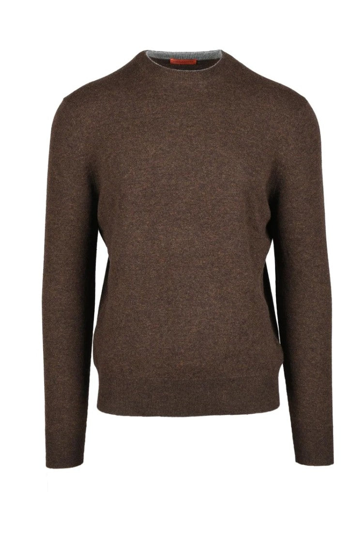 Ballantyne Crewneck Pullover - Brown