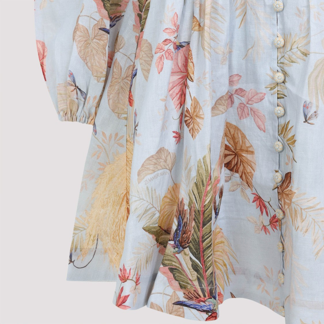 Zimmermann Ascension Plunge Mini Dress