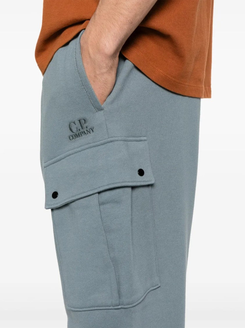 C.P. Company Logo-Embroidered Sweatpants