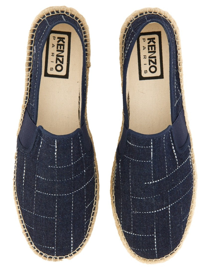 Kenzo Logo Slip-On Espadrilles