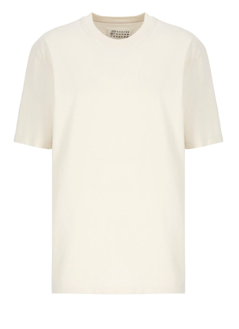Maison Margiela Beige Cotton Three T-Shirt Set