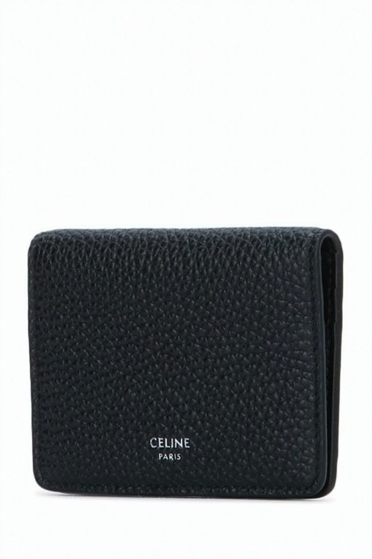 Celine Textured Calf Leather Cardholder