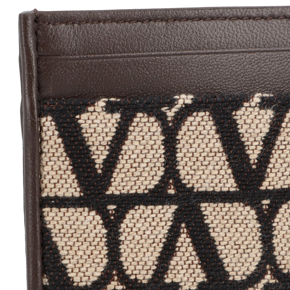 Valentino Toile Iconographe Fabric Card Holder