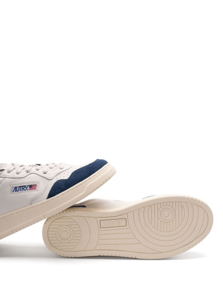 Autry White Medalist Sneakers