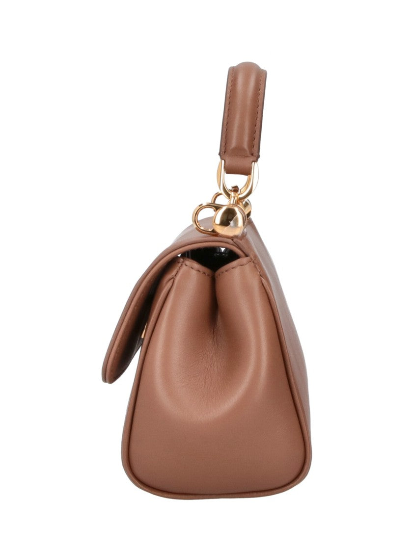 Dolce & Gabbana My Sicily Leather Handbag
