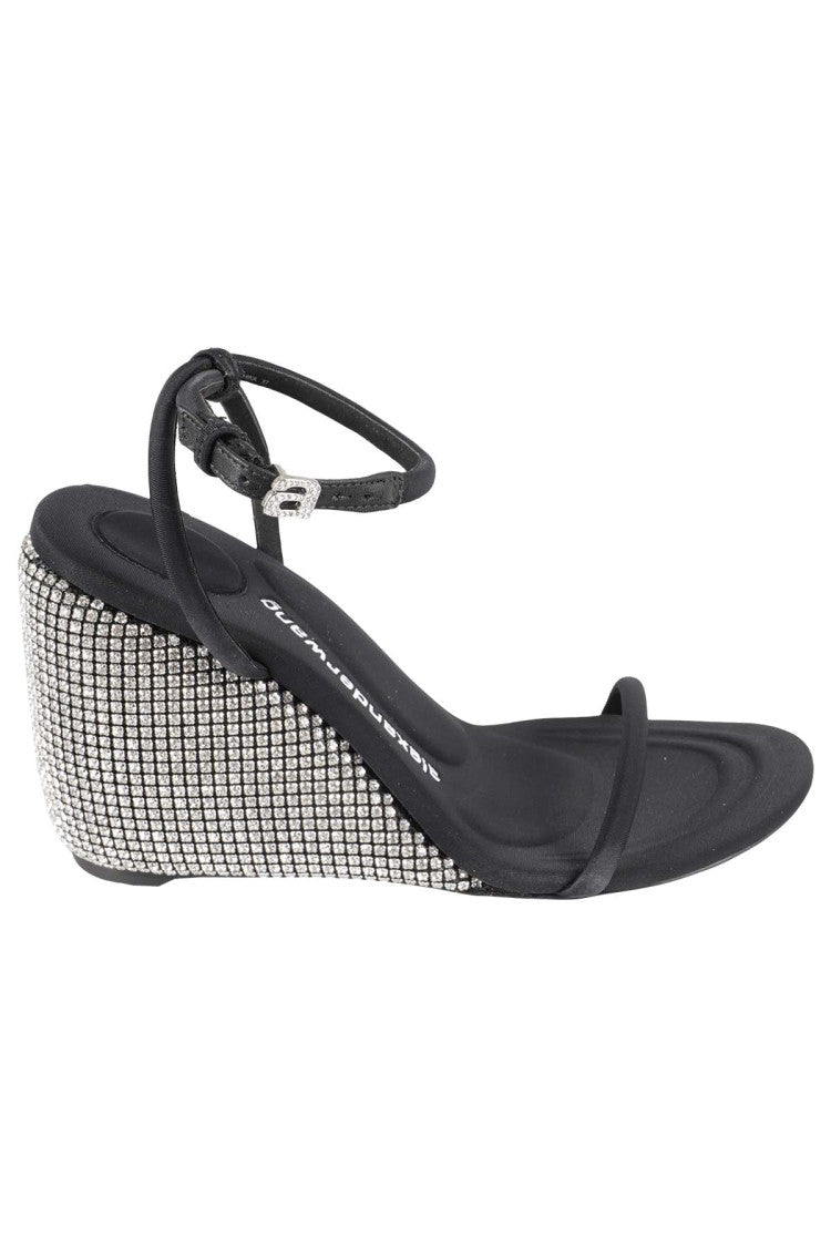 Alexander Wang Dahlia 105 Crystal Wedge Sandal