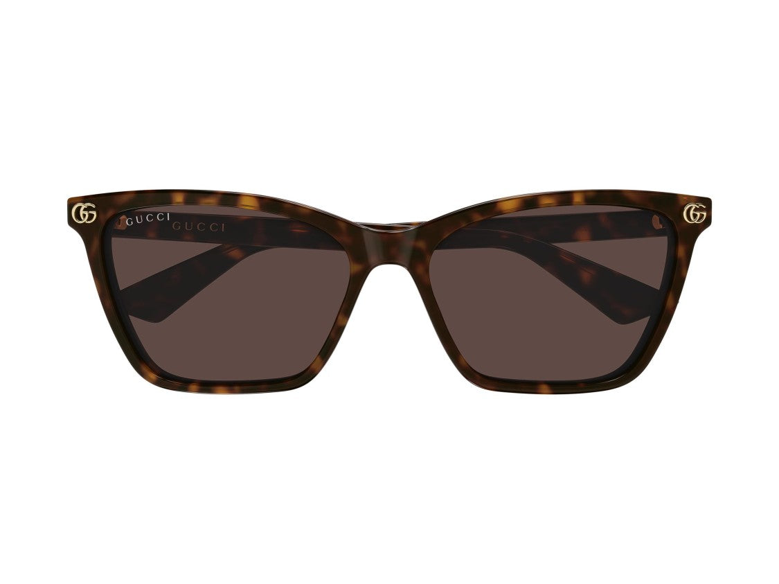 Gucci Tortoiseshell Gg2111s Square Sunglasses
