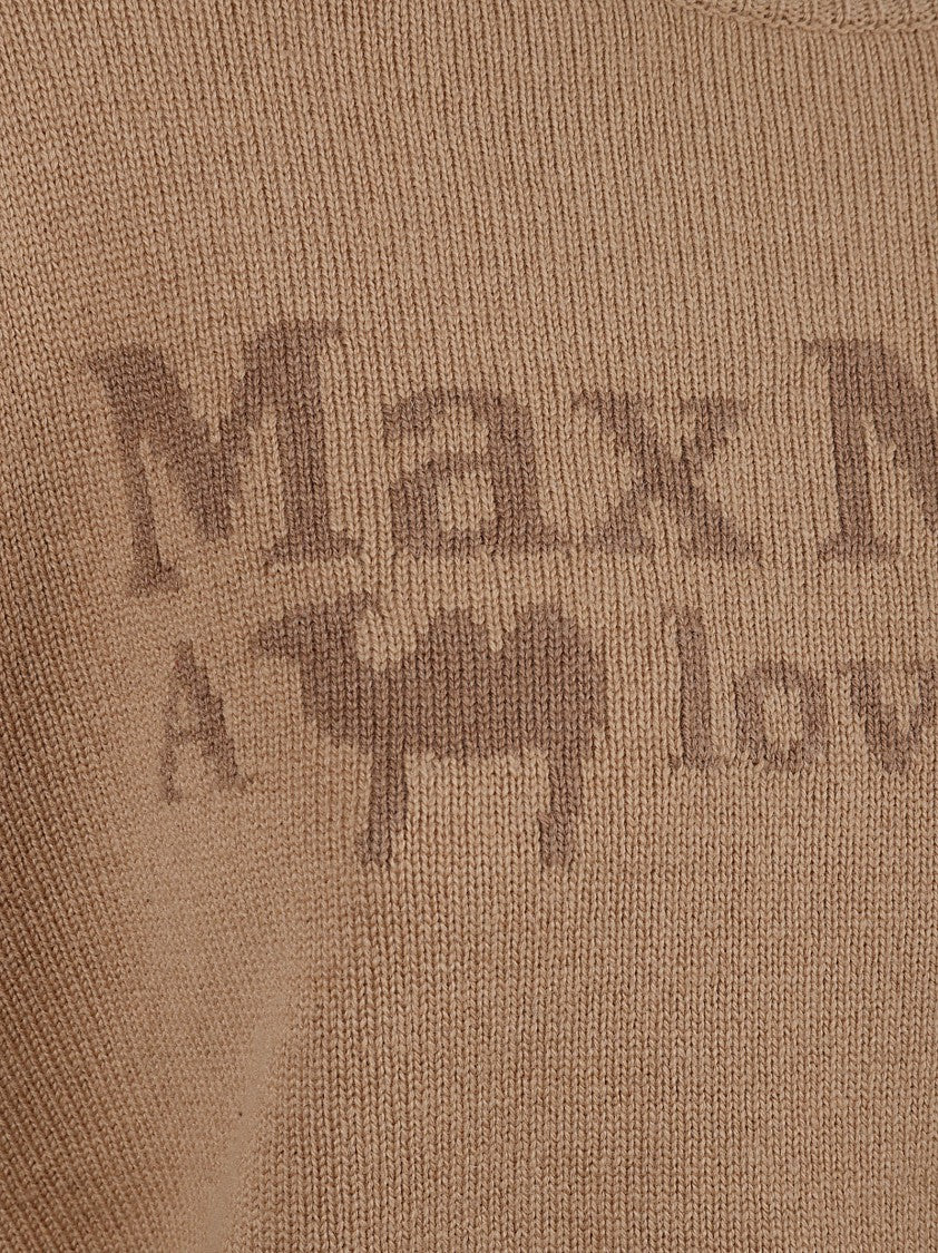 Max Mara Relaxed Fit Brown Sweater