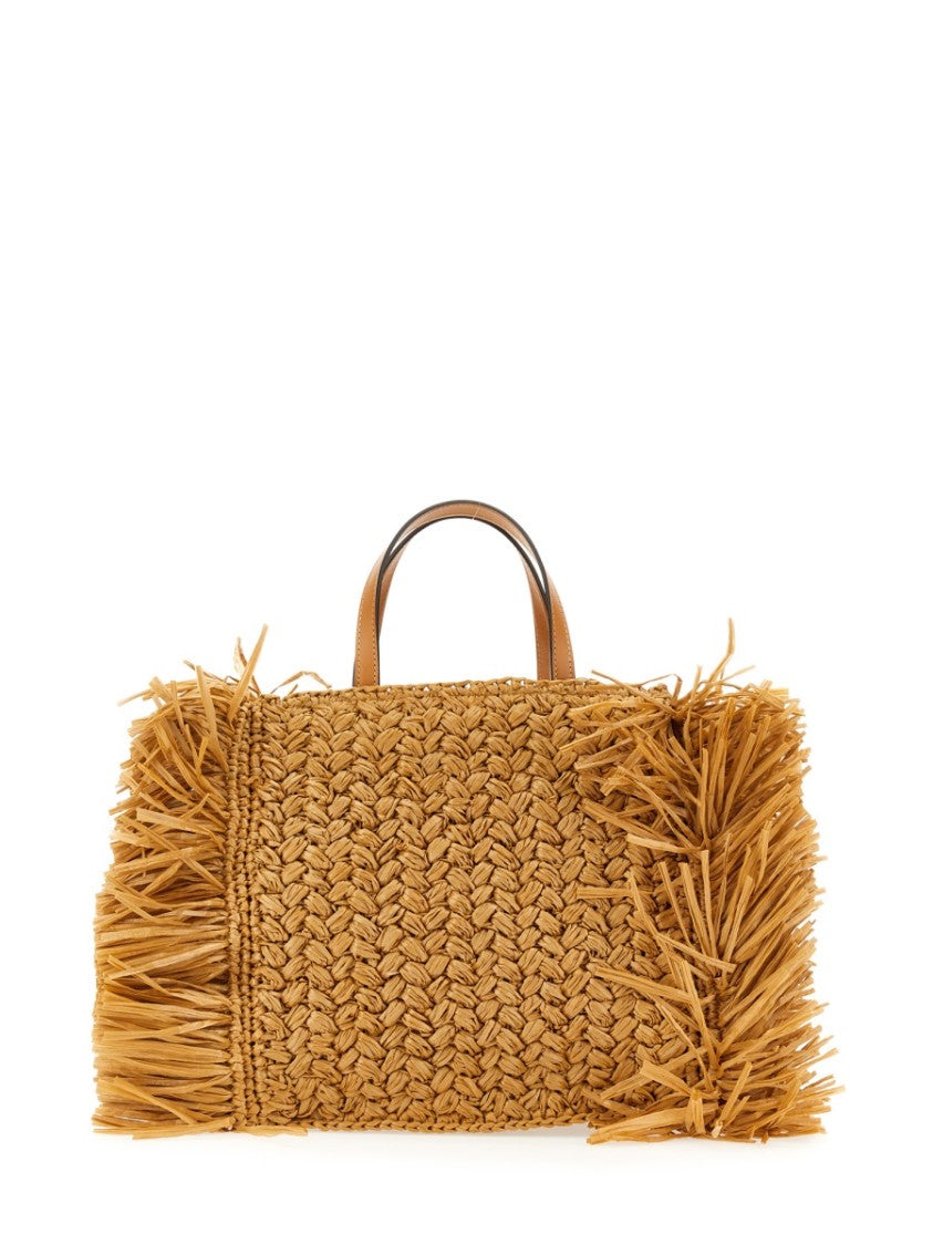 Etro Raffia Tote Bag