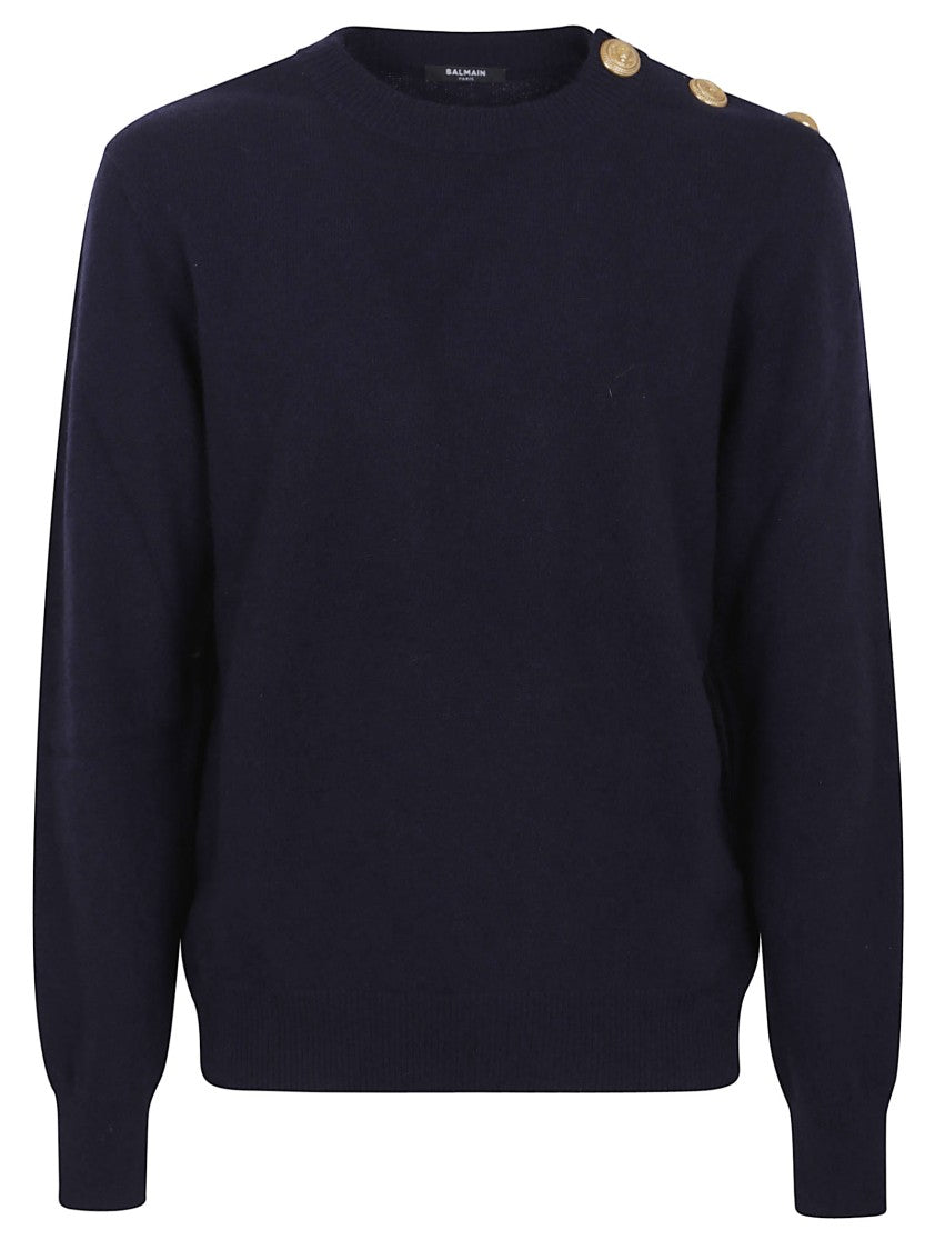 Balmain Eco-Cashmere Knit Sweater