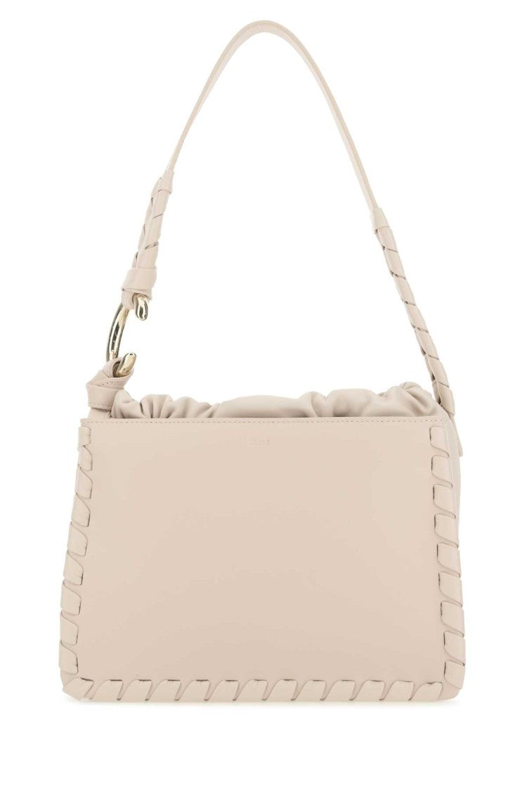 Chloé Powder Pink Leather Mate Shoulder Bag