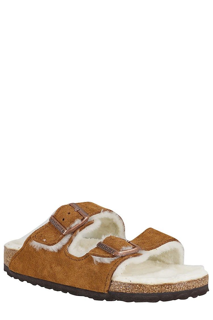 Birkenstock Double Strap Arizona Shearling Sandal