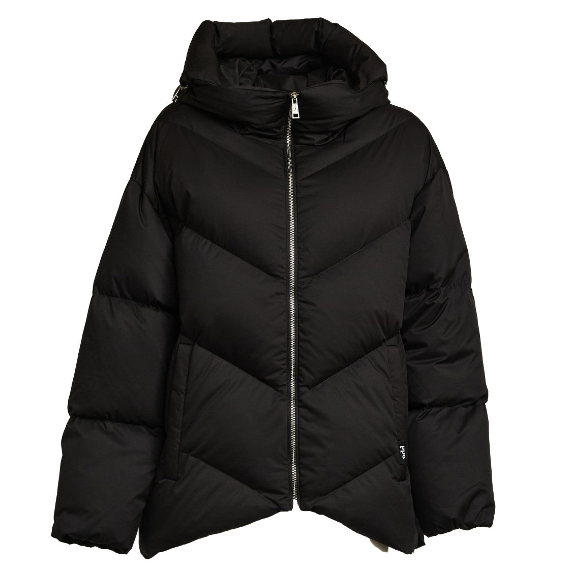 Add Lightweight Puffer Jacket With Fixed Hood And Innovative Features