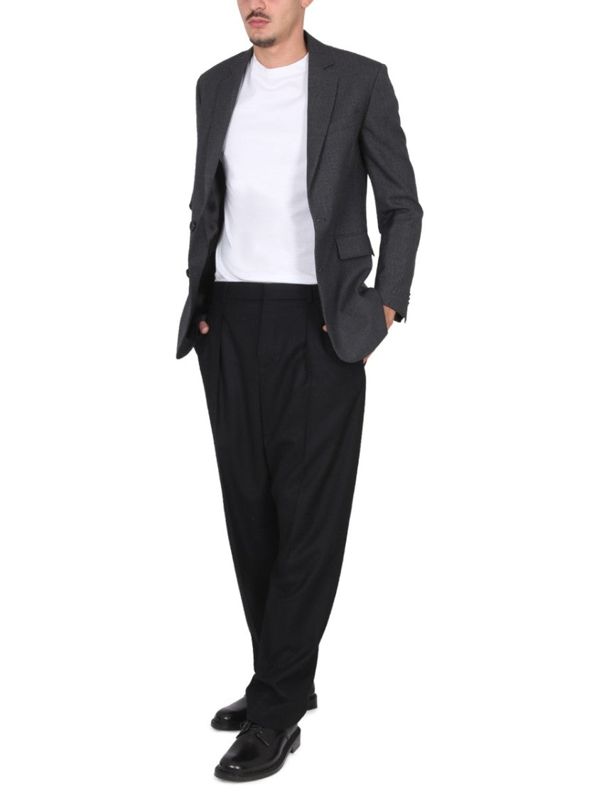 Aspesi Single-Breasted Virgin Wool Jacket