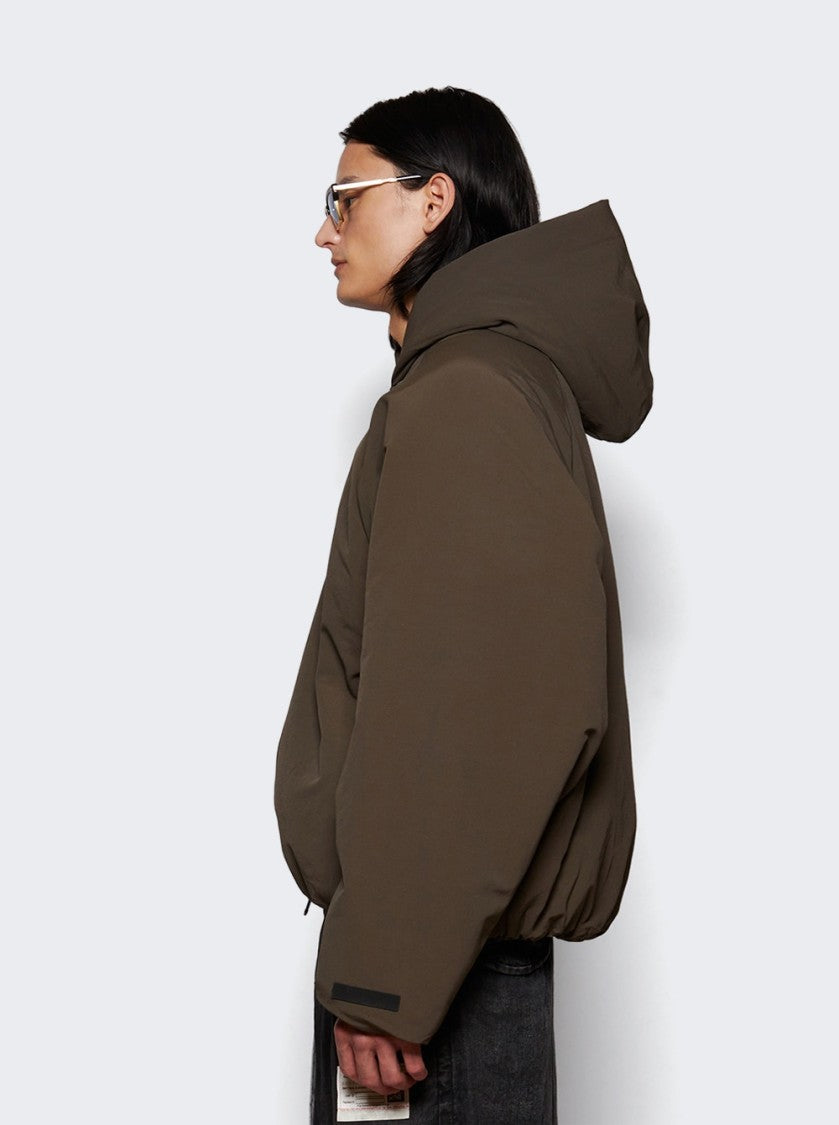 Fear Of God Military Hooded Bomber - Brown