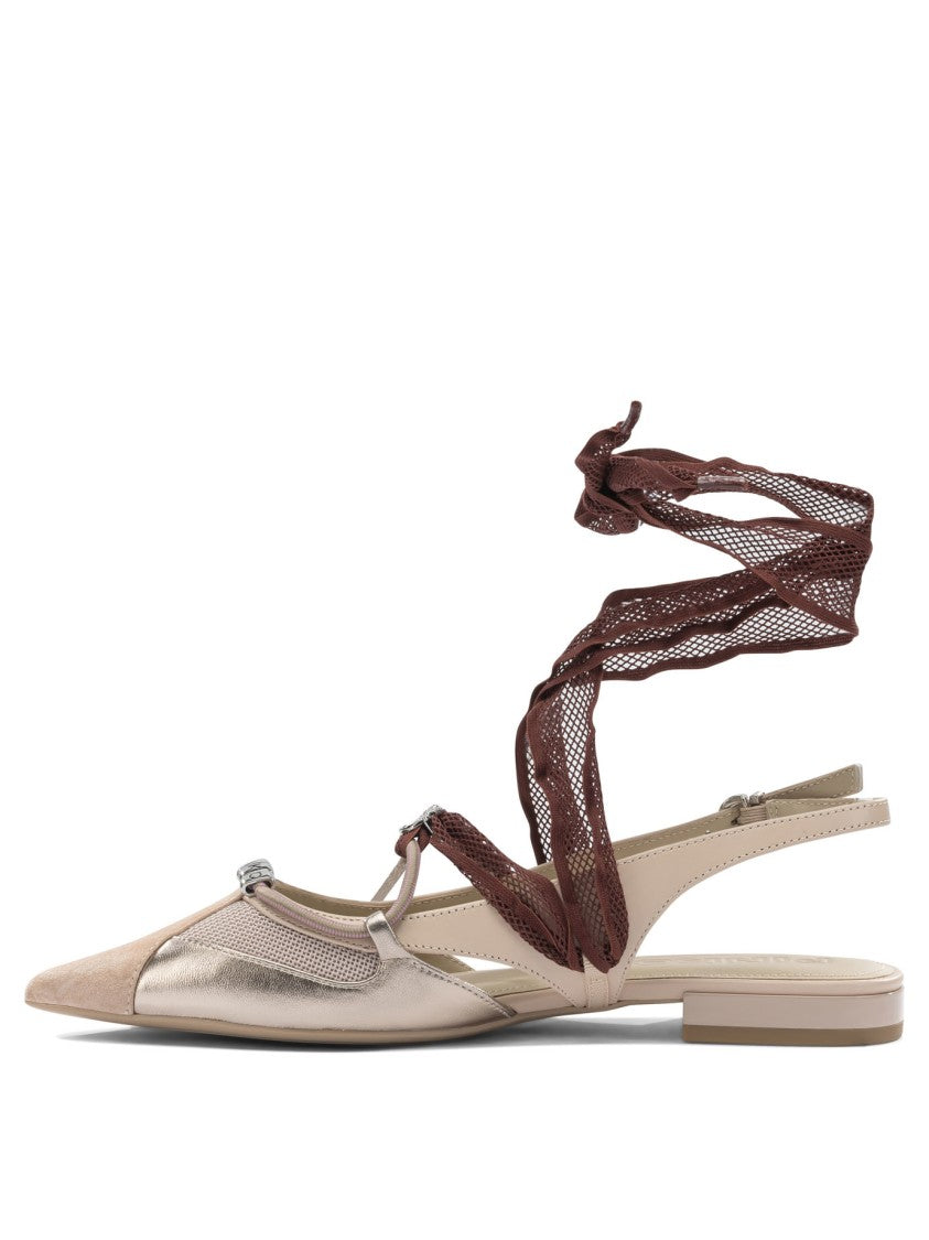 Pinko Pointed Toe Ballerinas