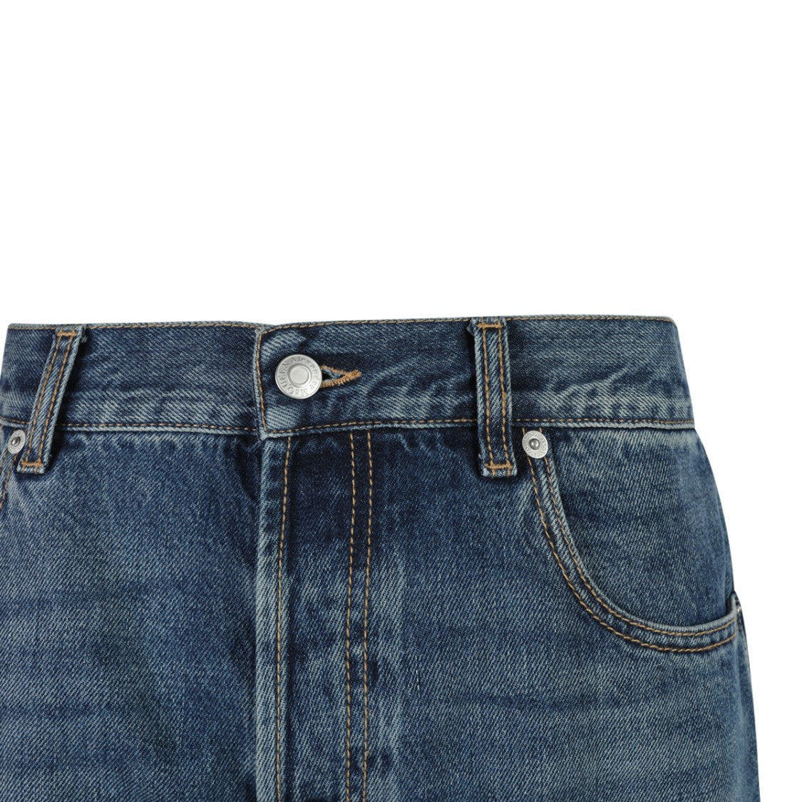 Alexander Mcqueen Classic Straight-Leg Denim Jeans With Signature Branding Detail