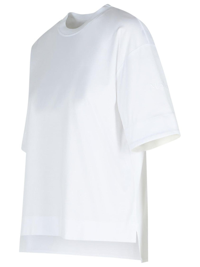 Max Mara Estella' White Cotton T-Shirt